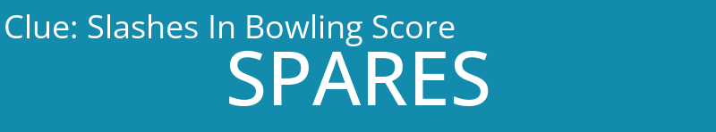 Slashes In Bowling Score