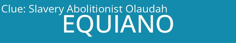 Slavery Abolitionist Olaudah