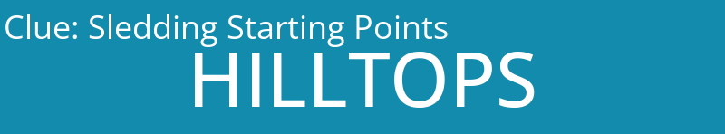 Sledding Starting Points