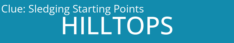 Sledging Starting Points