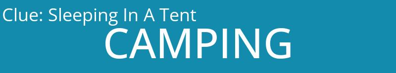 Sleeping In A Tent