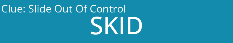 Slide Out Of Control