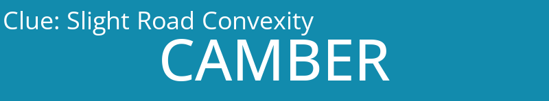 Slight Road Convexity