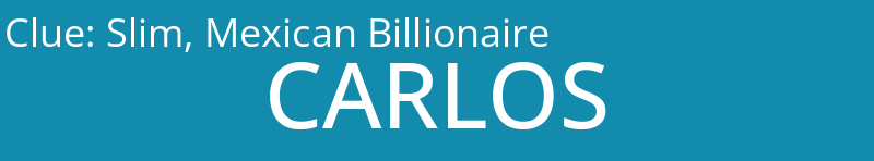 Slim, Mexican Billionaire
