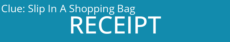Slip In A Shopping Bag