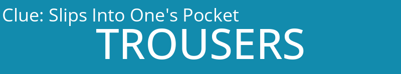 Slips Into One's Pocket