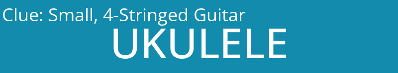 Small, 4-Stringed Guitar