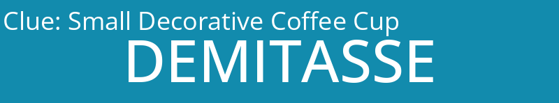 Small Decorative Coffee Cup