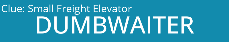 Small Freight Elevator