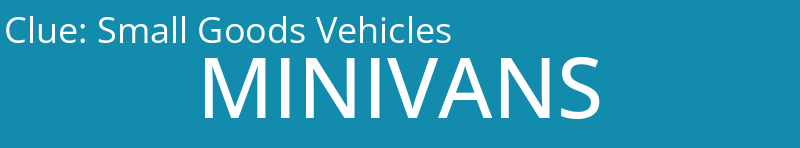 Small Goods Vehicles