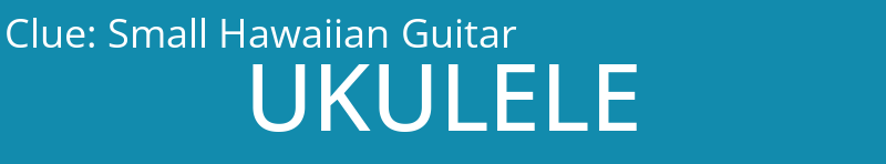 Small Hawaiian Guitar