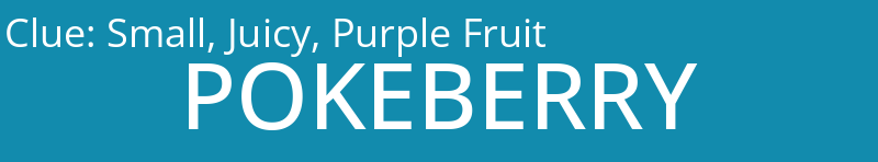 Small, Juicy, Purple Fruit