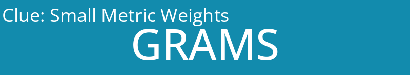 Small Metric Weights