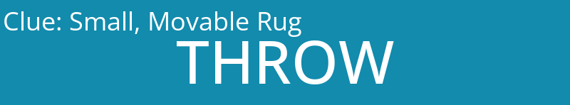 Small, Movable Rug