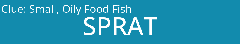 Small, Oily Food Fish