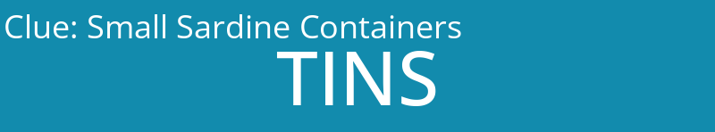 Small Sardine Containers