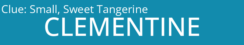 Small, Sweet Tangerine