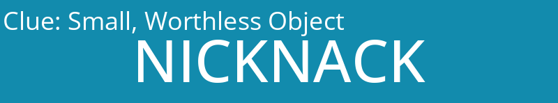 Small, Worthless Object