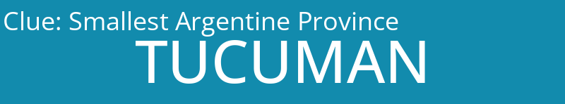 Smallest Argentine Province