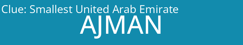 Smallest United Arab Emirate