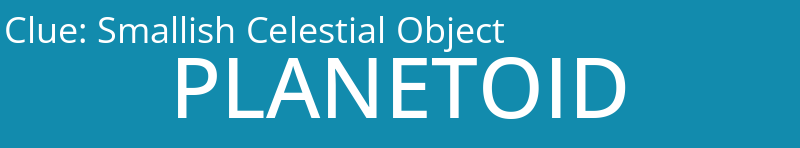 Smallish Celestial Object