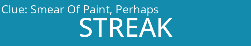 Smear Of Paint, Perhaps