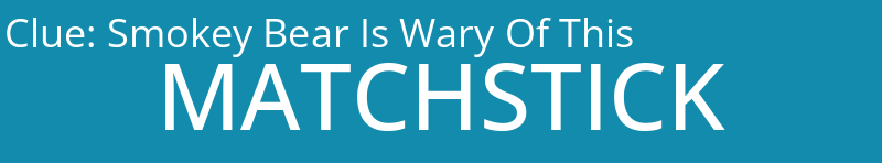 Smokey Bear Is Wary Of This