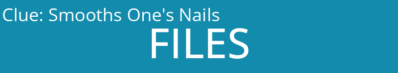 Smooths One's Nails