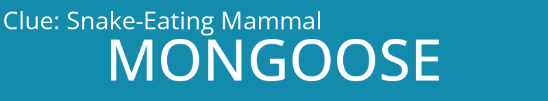 Snake-Eating Mammal