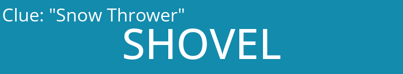 "Snow Thrower"