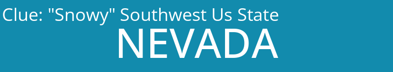 "Snowy" Southwest Us State