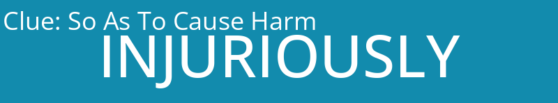 So As To Cause Harm