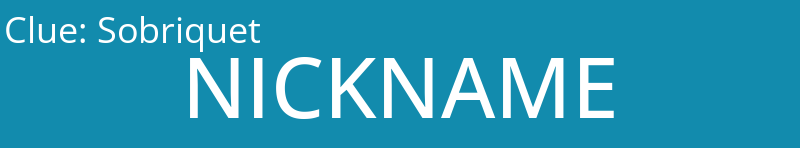Sobriquet