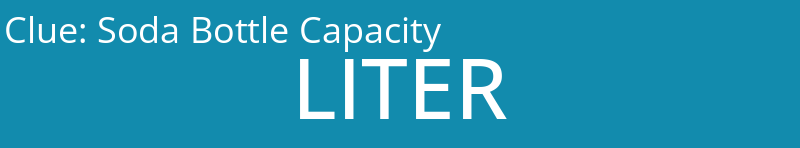 Soda Bottle Capacity