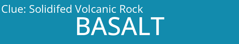 Solidifed Volcanic Rock