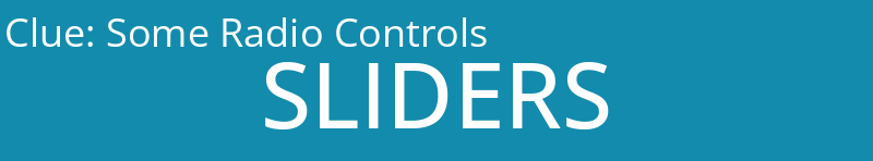 Some Radio Controls