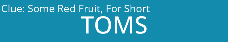 Some Red Fruit, For Short