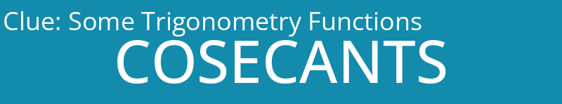 Some Trigonometry Functions