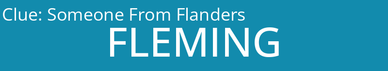 Someone From Flanders