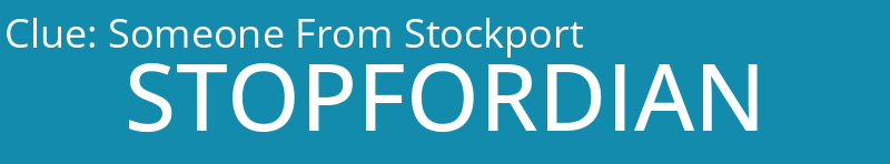 Someone From Stockport