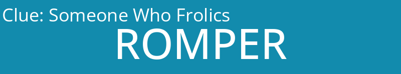 Someone Who Frolics
