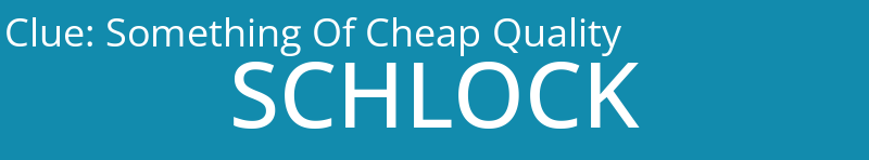 Something Of Cheap Quality