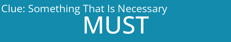 Something That Is Necessary