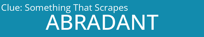 Something That Scrapes