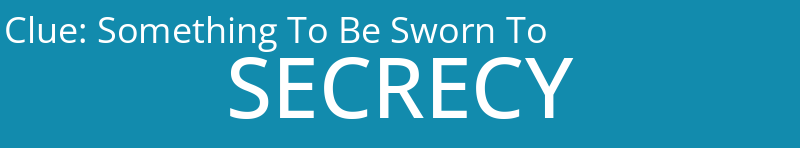 Something To Be Sworn To