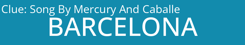 Song By Mercury And Caballe