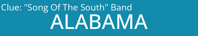 "Song Of The South" Band