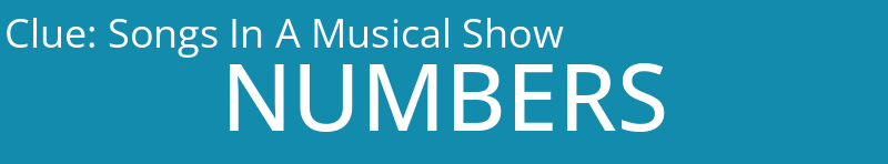 Songs In A Musical Show