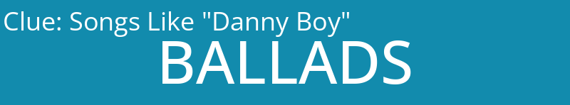 Songs Like "Danny Boy"