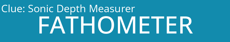 Sonic Depth Measurer